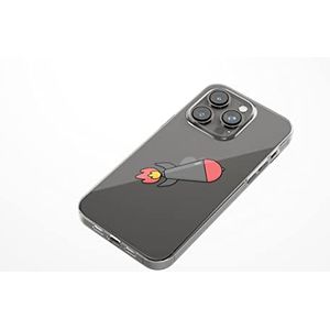 Questo Casa, Digitaal bedrukte hoes, compatibel met iPhone 14 Pro, telefoonhoes, beschermhoes, schokbestendig, siliconen, flexibel, transparant