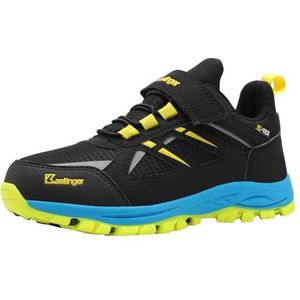 Kastinger Grabner Low EV KTX wandelschoen, Jet Black/Neon Yellow, 34 EU, Jet Black Neon Yellow, 34 EU