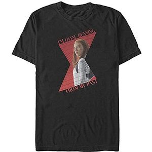 Marvel Black Widow - Stop Running Unisex Crew neck T-Shirt Black L