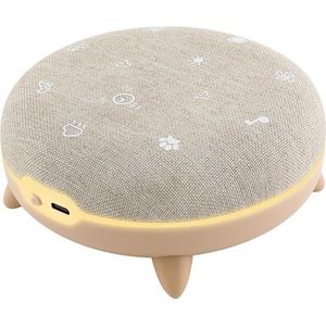 TERRAILLON - ZEN BOX KID, kalmerende hulp, kinderslaap, witte geluidsmachine met 7 rustgevende geluiden, muziekstreaming via Bluetooth, 8 lichtomgevingen, prog 15-30-60 min, USB-C