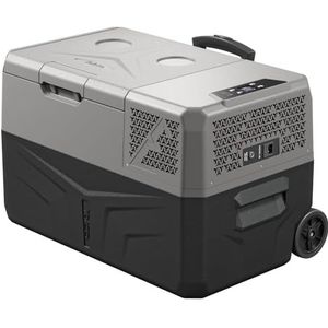 Yolco BCX30 Grey Elektrische compressorkoelbox, app-besturing via Bluetooth, 12/24 V en 230 V, voor auto, vrachtwagen, boot, camping, koelkast