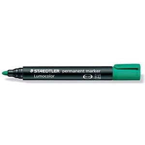 Staedtler 352-5 Staedtler 352-5 - Marker Lumocolor, permanent, ronde punt, groen