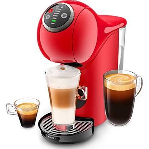 Krups KP3405 Genio S Plus Red - Automatische koffiemachine voor capsules - Espresso Boost Technology voor een nog intensere en geconcentreerde espresso