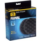 Fluval Bio Foam schuimpatroon voor Fluval buitenfilter FX4, FX5 en FX6, 2-pack