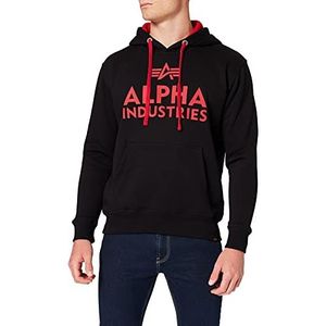 Alpha Industries Foam Print Hoody Heren Sweat met capuchon Black