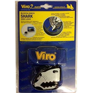Viro 164 Remschijfslot Shark, zwart, 5,5 mm stang, zwart