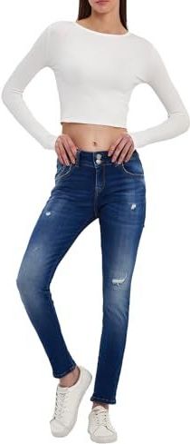 LTB - Darcila Wash 55181 - Jeans - Blauw - Slim Fit - Katoenmix
