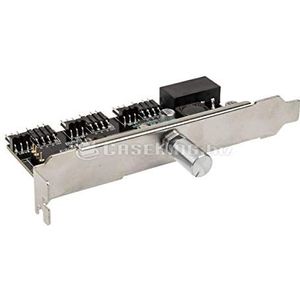 Lamptron LAMP-CFP30S Ventilator en RGB-LED-Controller voor PCI-Slot - Zwart