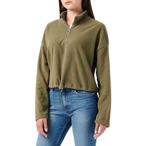 Noisy may Dames NMMISSER L/S Cropped New Fleece NOOS pullover, Kalamata, S