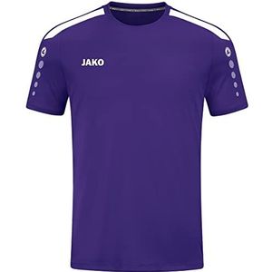 JAKO Unisex Jersey Power, korte mouwen, paars, XXL