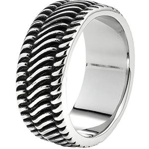 ZIPPO – Tyre Ring – roestvrijstalen ring, banddesign, in verschillende maten, in hoogwaardige geschenkdoos