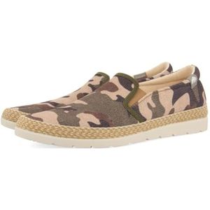 GIOSEPPO VALRICO Espadrilles Herensandalen met sleehak, camouflage, 43 EU, Camouflage, 43 EU