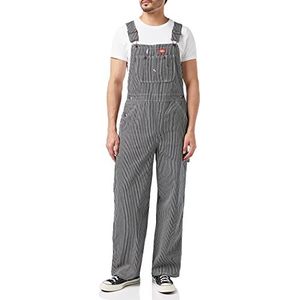 Dickies Hickory Bib overall voor heren, Hickory Stripe, 44W / 32L