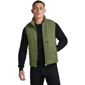 G-STAR foundation liner vest voor heren, groen (sage D24277-D518-724), M