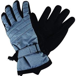 Dare2B Opus Waterafstotende en geïsoleerde handschoenen voor dames, kwikgrijze textuur/zwart, X-Small
