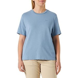 MUSTANG Dames Style Alina C Tee T-Shirt, Vervagen Denim 5124, XL