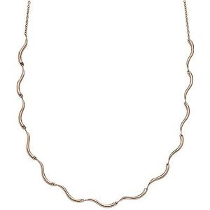 Skagen Wave Rosékleurige Roestvrijstalen Schakelketting voor Dames, SKJ1745791