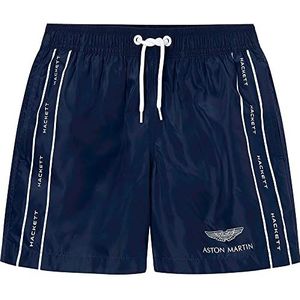 Hackett London Boy's Amr Branded Zwembroek, marineblauw, 3 jaar