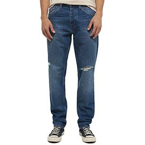 Mustang Albert Jeans voor heren, Medium blauw 585, 29W x 34L