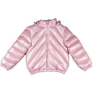 Top Top Chicorne gevoerde jas, roze, 5-6 voor meisjes