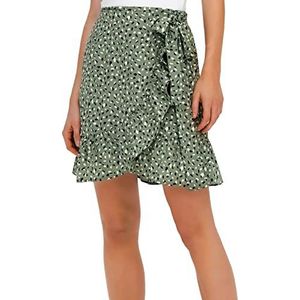 ONLY Onlolivia damesrok, Hedge Green/Aop: hella Graphic, M