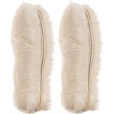 BTHEONE - Inlegzolen - Beige - Superdikke Australische Schapenvacht - Uniseks - Kinderen - Warm en Comfortabel