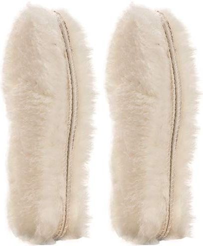 BTHEONE - Inlegzolen - Beige - Superdikke Australische Schapenvacht - Uniseks - Kinderen - Warm en Comfortabel