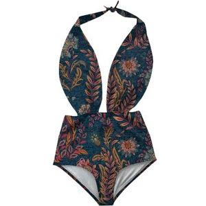 Averie Halley eendelig badpak voor dames, Meerkleurig, M