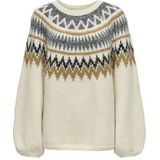 Onlreykja Ls O-Neck KNT, wit (whitecap gray), S