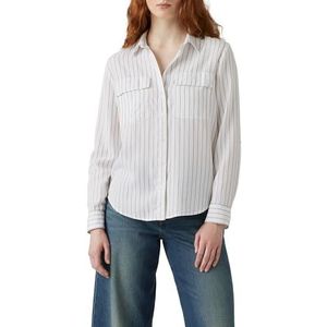 Levi's Dames Doreen Utility Shirt Woven Shirt, Color Addie Pin Stripe V2, maat XS, Addie Pin Stripe V2, XS