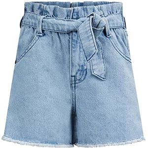 Retour denim de luxe Valentina Powder Blue Denim Shorts voor meisjes, blauw (light blue denim), 3-4 Jaren