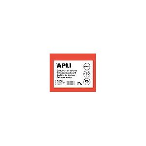 APLI 14265 - Rode Cardstock 50 x 65 cm 170 g 25 vellen