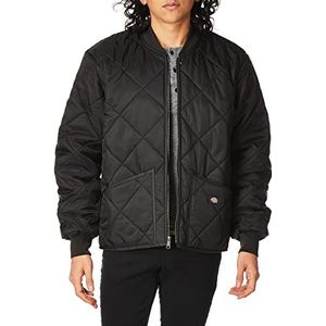 Dickies Mannen waterbestendig diamant gewatteerde nylon jas