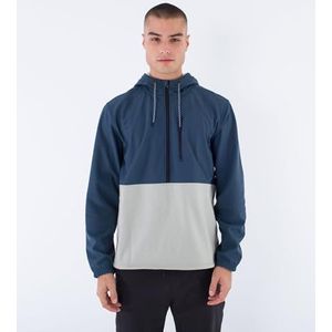 Hurley heren sweatshirt, marineblauw (Armored Navy), L