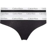 Calvin Klein Dames bikinislip (verpakking van 3), zwart (zwart/wit/zwart Wzb)., S