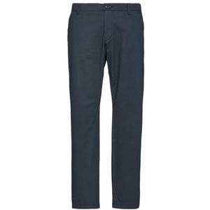 s.Oliver Phoenix: Broek met fijn patroon met rechte pijpen, Donkerblauw, 29W / 32L