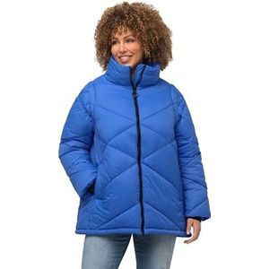 Ulla Popken Hyprar Damesjas, petrolblauw, 46/48 grote maten