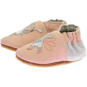 Robeez FAIRY LOVE, babyschoenen, roze, zilver, 23/24 EU, Roze en zilver., 23/24 EU