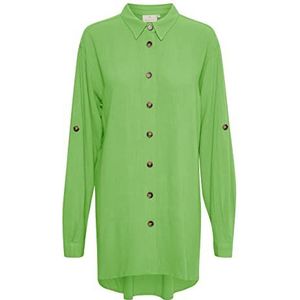 KAFFE Kaliny shirt jurk dames, Poison Groen, 42