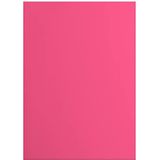 Vaessen Creative 2927-023 Florence Cardstock papier, roze, 216 gram/m², DIN A4, 10 stuks, glad, voor scrapbooking, kaarten maken, stansen en andere papierknutselwerken