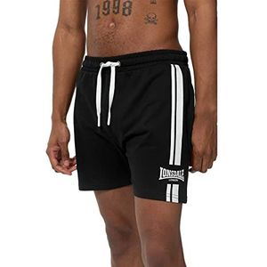 Lonsdale Ardcharnich Shorts voor heren, zwart/wit, 3XL 117368