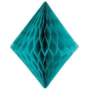Honingraat diamant 30 cm (turquoise)