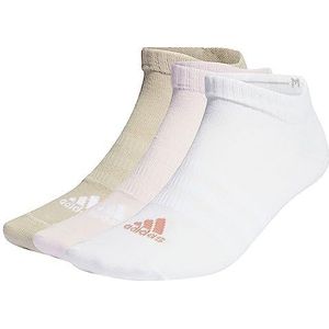 adidas Dunne en lichte sportswear lage sokken, 3 paar enkelsokken, uniseks, volwassenen