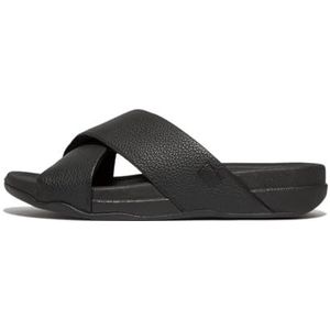 Fitflop - Surfer - Sandaal - Zwart - Tuimelleer