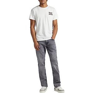 Pepe Jeans Heren Cash Jeans Regular Fit Regular Rise Denim, Grijs (Denim-U3), 29W / 32L