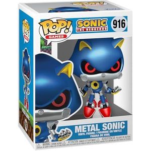 Funko Pop! Games: Sonic The Hedgehog - Metal Sonic The Hedgehog - vinyl verzamelfiguur - cadeau-idee - officiële merchandising - speelgoed voor kinderen en volwassenen - gamefans