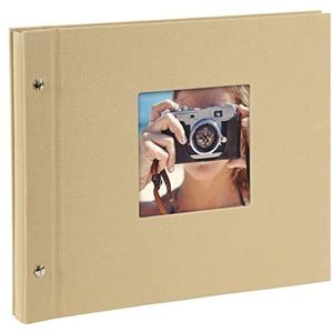 goldbuch Fotoalbum, linnen, beige, 30 x 25 x 2 cm