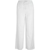 Jack & Jones - Jxflora - Damesbroek - Wit - Linnen Blend