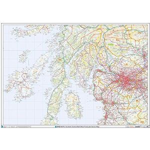 Postcode sector map - (s2) - devon dorset - somerset - wandkaart met ...