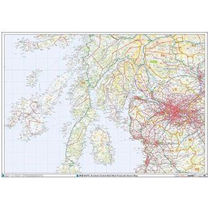 Postcode Sector Map - (S17) - Schotse Central Belt West - Wall Map-Paper